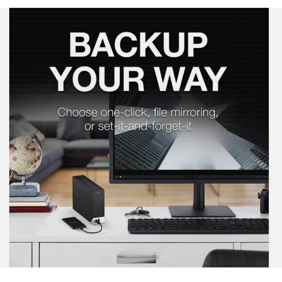 Seagate One Touch 8 TB Hub Desktop External Hard Drive HD USB-C USB 3.0 Ports... - Picture 5 of 10